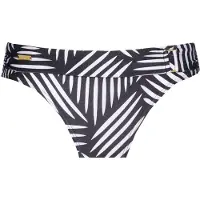 LASCANA Bas de bikini anthracite / blanc