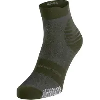 Odlo Unisexe, Chaussettes de sport, Performance Merino Trail (45 - 47), Vert