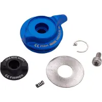 FOX Fit4 Factory/Performance Elite 2016 - Cache de verrouillage à distance - Argent Argent - Taille unique