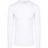 Garage T-Shirt Simple Manches Longues Stretch Blanc