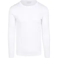 Garage T-shirt Basique Manches Longues Blanc