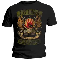 Five Finger Death Punch T-Shirt Locked And Loaded Homme Noir
