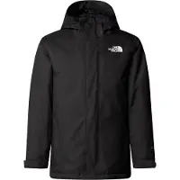 The North Face - Veste de ski imperméable - Teen Snowquest Jacket TNF Black - Taille Enfant 120-129 - Noir