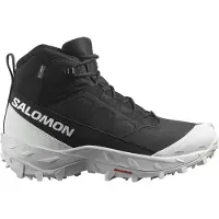 Salomon - Chaussures de randonnée d'hiver - Crosstrak WP Black/Black/White - Taille 45 1/3 - Noir