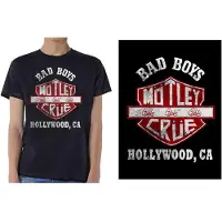 Motley crue T-Shirt Bad Boys Shield Homme Noir - Taille XXL