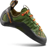 La Sportiva Tarantulace, chaussure d'escalade, 45.5, Olive/Tiger (Green) -
