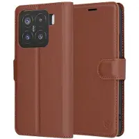 Techsuit - Leather Folio - Xiaomi 15 - Brown (Xiaomi 15), Coque pour téléphone portable, Marron
