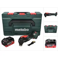 Metabo MT 18 LTX BL QSL Outil multifonction sans fil 18 V sans balais Starlock Plus + 1x Batterie 5,5 Ah + Coffret metaBOX - sans chargeur