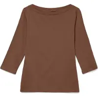 Vero Moda T-shirt 'VMPANDA' chocolat