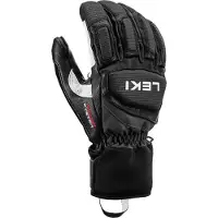 LEKI - Gants imperméables en PrimaLoft - Griffin Pro 3D Black/White en Cuir - Taille 11 - Noir
