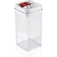 Leifheit Récipient à provisions Fresh&Easy 1,2 L carré