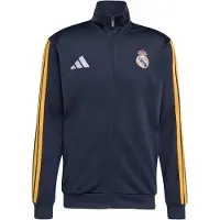 Adidas Veste de survêtement 'REAL DNA' bleu / bleu foncé / jaune foncé / blanc
