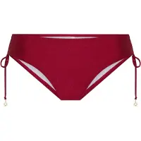 LASCANA Bas de bikini rouge foncé