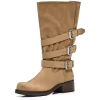 Bershka Boots beige