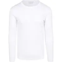 Garage T-shirt Basique Manches Longues Blanc