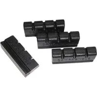 Campagnolo Super Record Old Style Rim Brake Pads 4 Units Noir