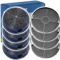 Alapure Filtres à charbon actif adaptés au modèle Elica 47 / CFC0141497 / F00479/1S (2 pièces)