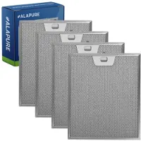 Alapure Filtre métallique adapté pour Alno 50248271004 300 x 254 x 8 mm