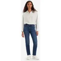 Levi's Jean '712 Slim Welt Pocket' bleu foncé