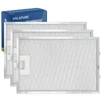Alapure Filtre métallique adapté pour Bosch 362380 / 00362380 320 x 220 mm