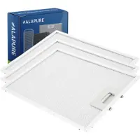 Alapure Filtre métallique compatible avec le modèle Best 4055468278, 298 x 238 mm