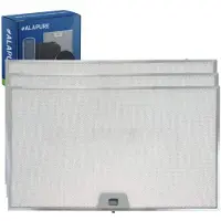 Alapure Filtre métallique adapté au Smeg 763410749 506 x 300 x 8 mm