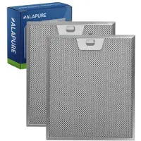 Alapure Filtre métallique adapté pour Zanussi 50248271004 300x254x8mm
