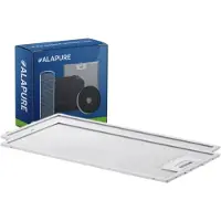 Alapure Filtre métallique adapté pour Bosch 435204 / 00435204 350 x 165 mm