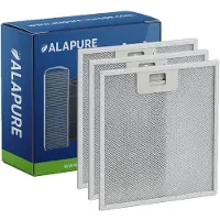 Alapure Filtre métallique adapté à Airforce GRI0009219A 304x267x9mm