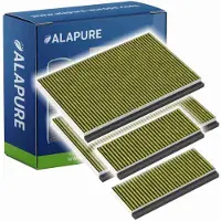Alapure Filtre à charbon actif CleanAir Plus compatible avec les modèles Bosch 11042136 / 17005388 / DWZ1AF1B6 (lot)