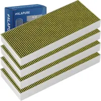 Alapure Filtre à charbon actif CleanAir Plus adapté pour Bosch 11034172 / 17004082 / DWZ1IX1B6
