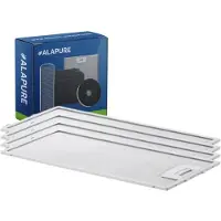 Alapure Filtre métallique adapté pour Bosch 435204 / 00435204 350 x 165 mm