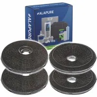Alapure Filtre à charbon actif compatible avec Zanker ECFB02ST / Modèle 190 / 9029798775 / ECFB02 (2 pièces)