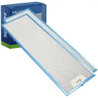 Alapure Filtre métallique compatible avec le modèle Faber 133.0176.352, 166 x 516 mm
