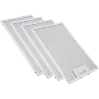 Alapure Filtre métallique adapté pour AEG 4055101697 325 x 197 x 10 mm