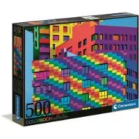 Clementoni puzzle 500 carrés ColorBoom 35094