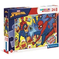Clementoni puzzle 24 maxi SuperKolor SpiderMan 24216