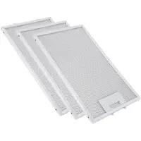 Alapure Filtre métallique adapté pour AEG 4055101697 325 x 197 x 10 mm