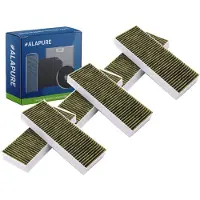 Alapure Filtre à charbon pour Bora CleanAir Filterset BAKFS / BHU / BIU / BFIU / GP4