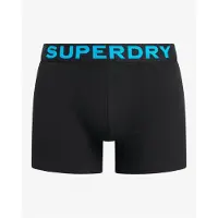 Superdry M3110461a Trunk Boxers 2 Units Noir S Homme