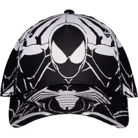 Difuzed Spider-man Black & White Cap Noir