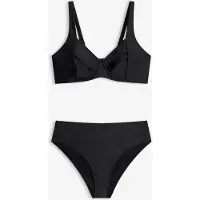 Bonprix Bikini minimiseur avec bas sculptant taille haute, maintien léger (ens. 2 pces)