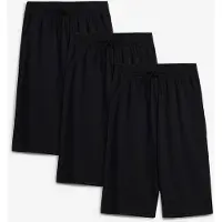Bonprix Lot de 3 bermudas en jersey 100% coton