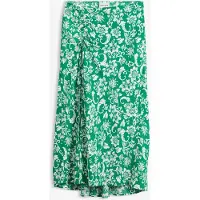 Bonprix Jupe midi en viscose mélangée douce