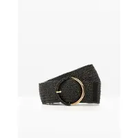 Bonprix Ceinture taille haute tressée, aspect raphia