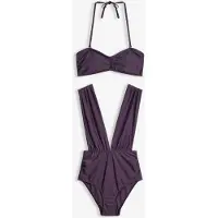 Bonprix Maillot 1 pièce avec haut de maillot bandeau (ens. 2 pces)