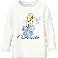 Name it T-Shirt 'NMFVeena' bleu clair / jaune clair / noir / blanc