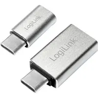 Logilink Adaptateur 2stk. USB-A/Type-C Micro-USB/Type-C