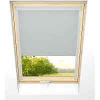 Time4blinds - Store fenêtre de toit occultant - 780x1432mm - Gris