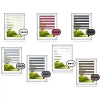 Time4blinds – Store Occultant sans Percage – Store Enrouleur – Adhésive, Cassette Aluminium – Anthracite, 1400x900, Gauche